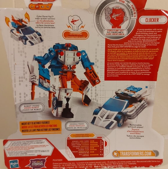 Transformers Cybertron Clocker Scout - Picture 2 of 4